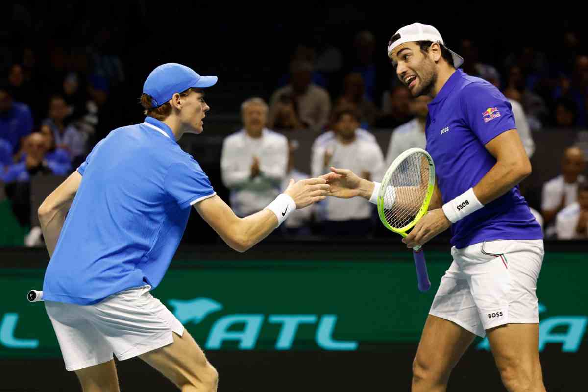 Matteo Berrettini e Jannik Sinner 