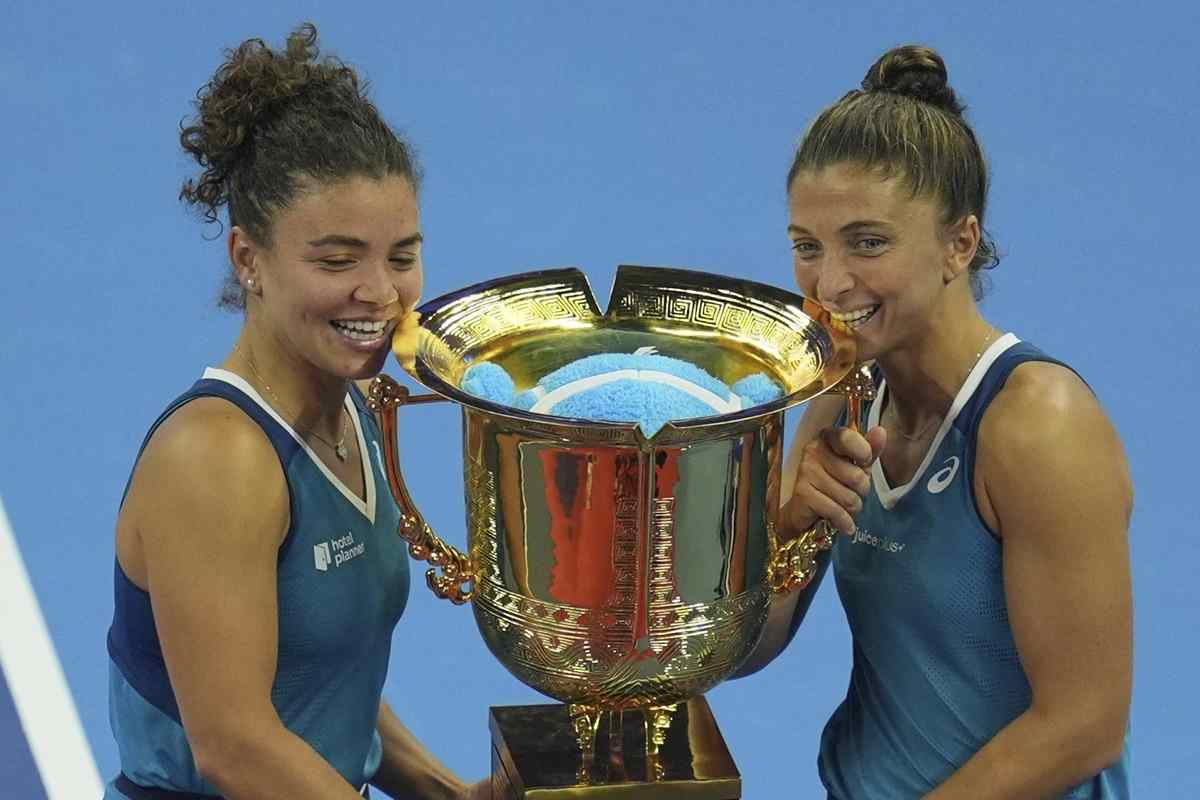 Sara Errani e Jasmine Paolini, campionesse nel doppio anche a Pechino