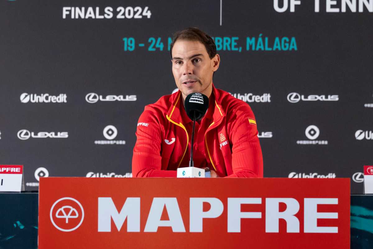 Nadal in conferenza stampa