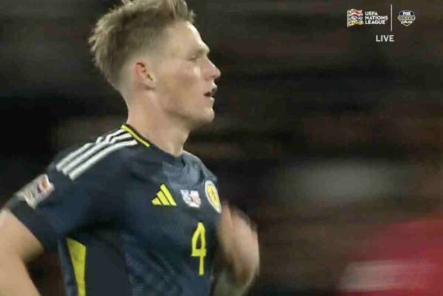 Scott McTominay, centrocampista Scozia e Napoli