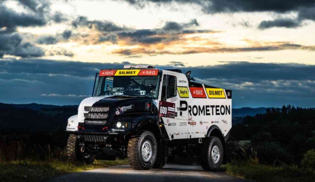 Il truck che competerà nel Rally Dakar (MM Technology)