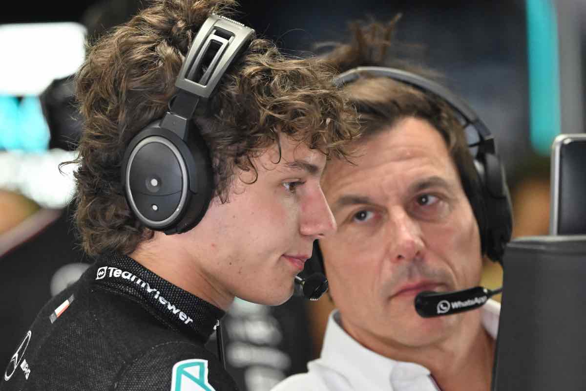 Kimi Antonelli Toto Wolff