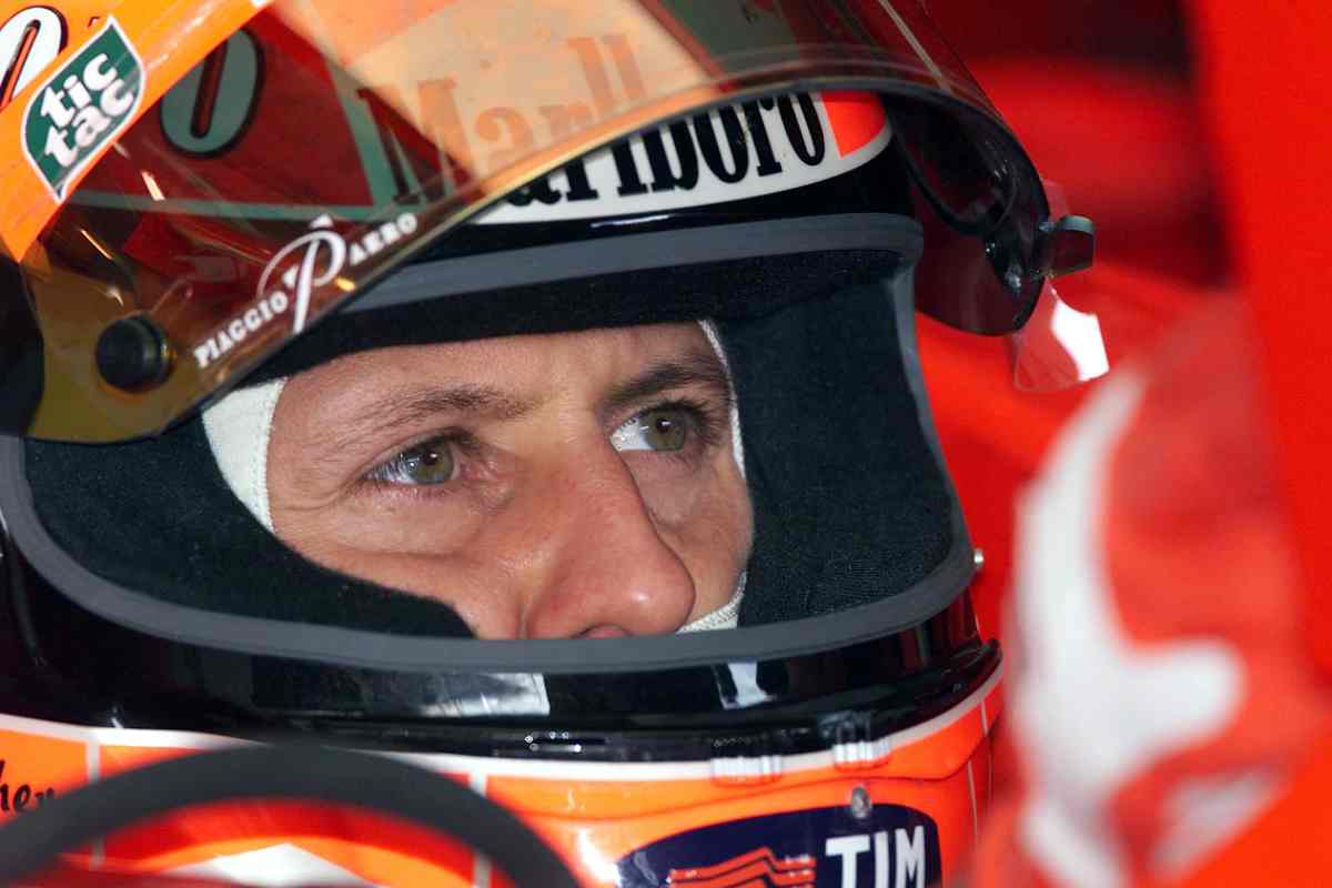 L'ex pilota della Ferrari, Michael Schumacher