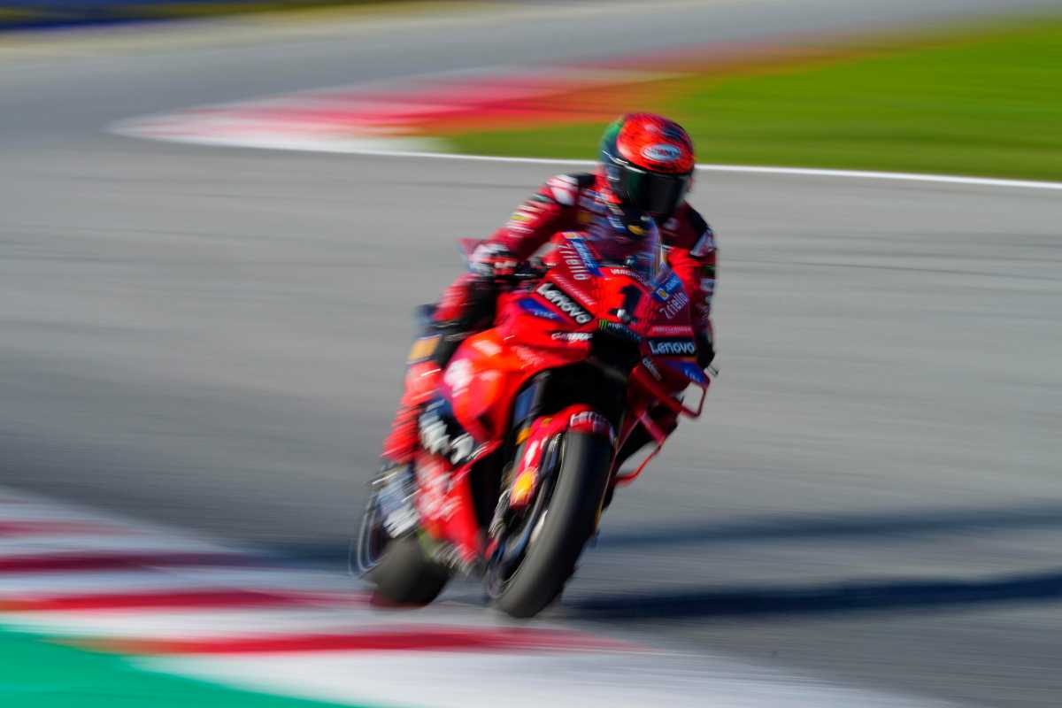 Bagnaia sulla Ducati