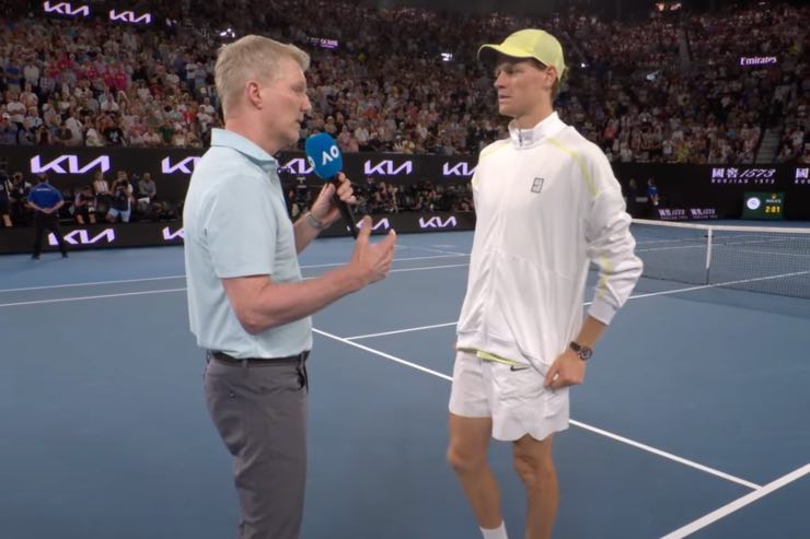 Courier intervista Sinner