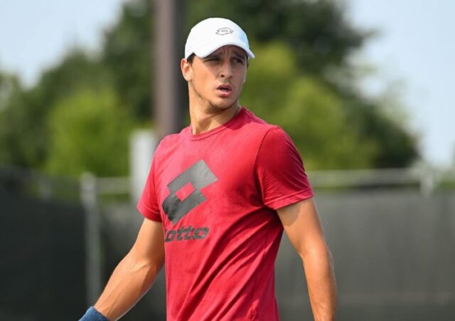 Darderi in allenamento Tennis