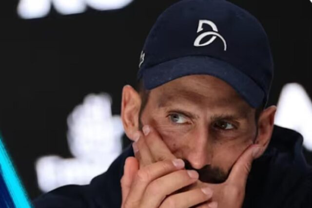Djokovic in conferenza stampa agli Australian Open