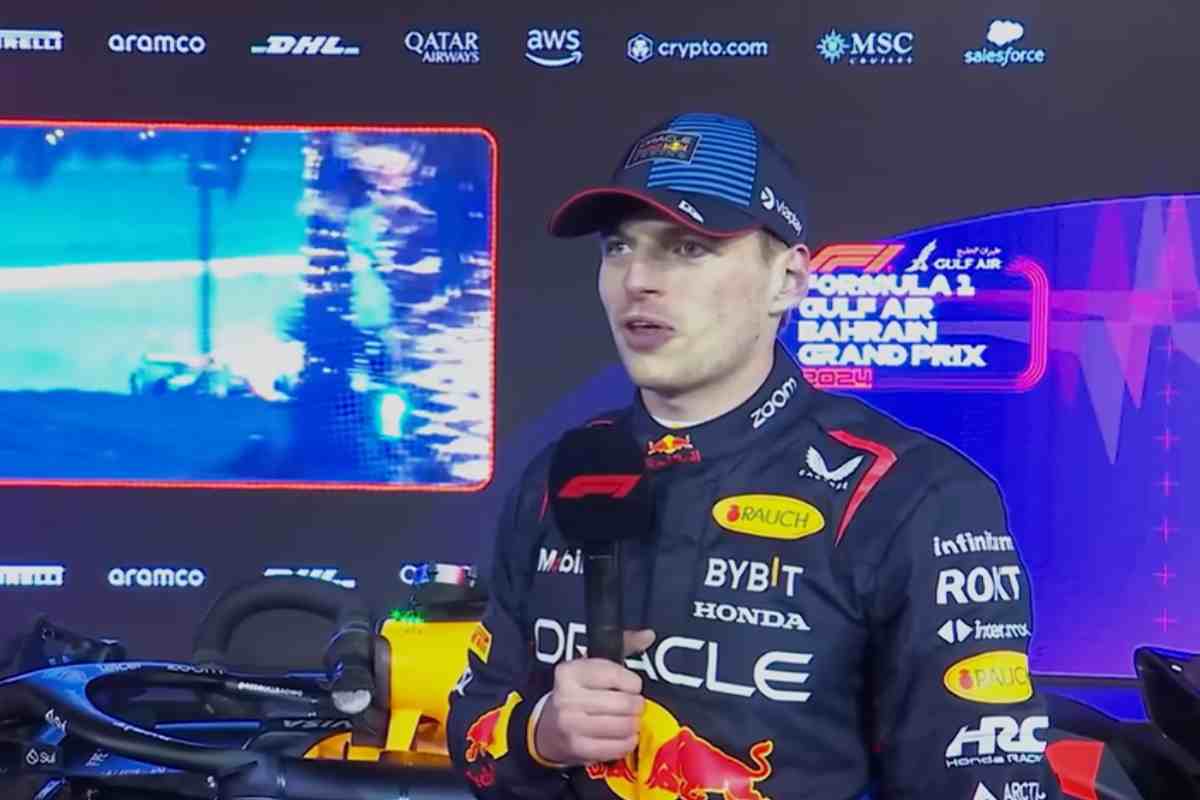 Verstappen incidente