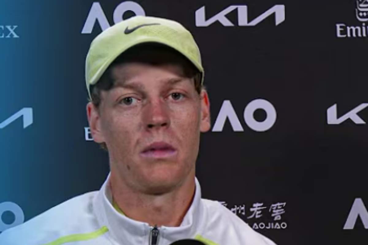 Sinner durante una intervista