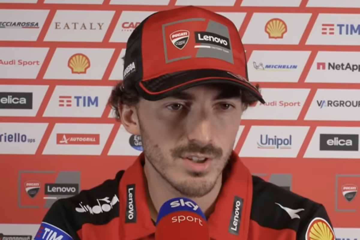 Bagnaia intervistato a Sky