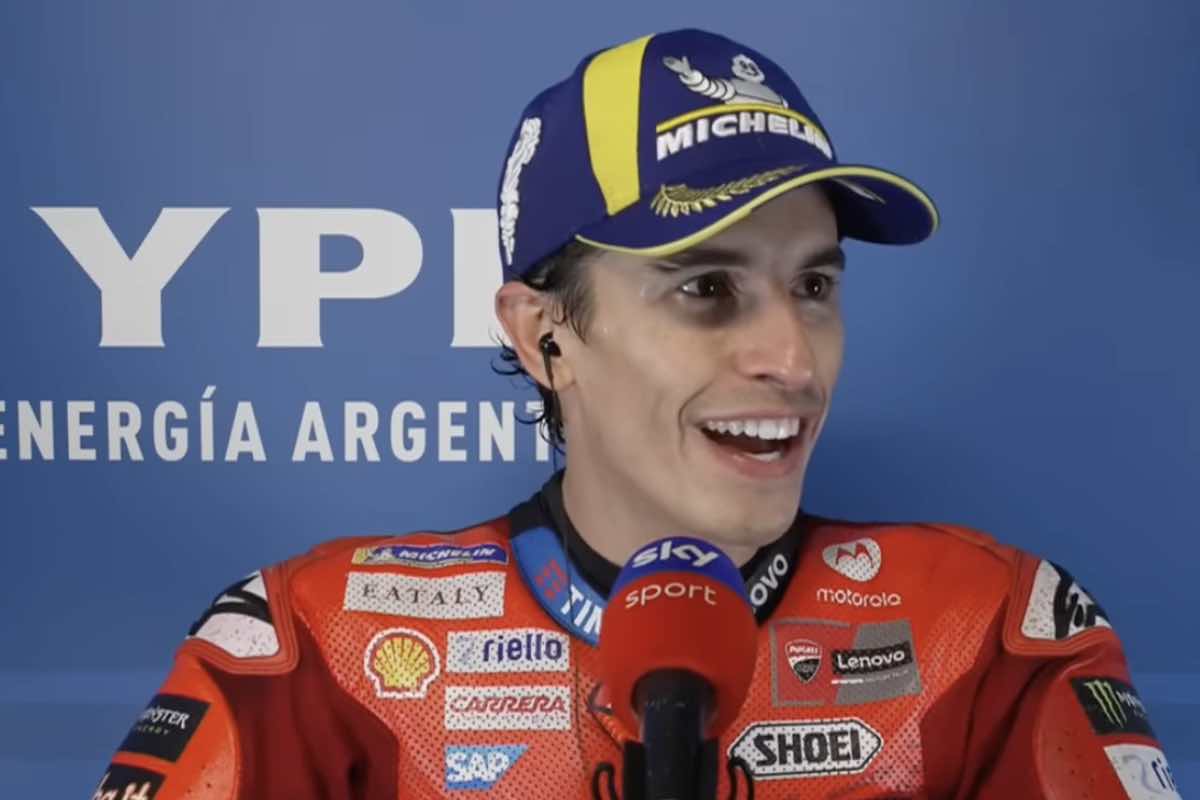 Marquez ride dopo il gp di Argentina