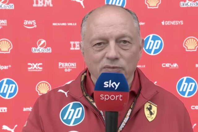 Vasseur intervistato a Sky