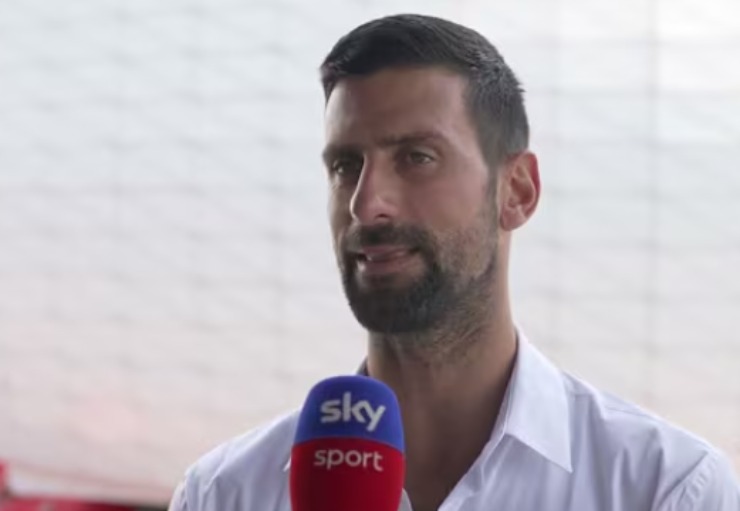 Djokovic in una intervista