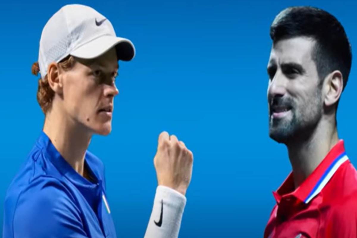 Jannik Sinner e Novak Djokovic