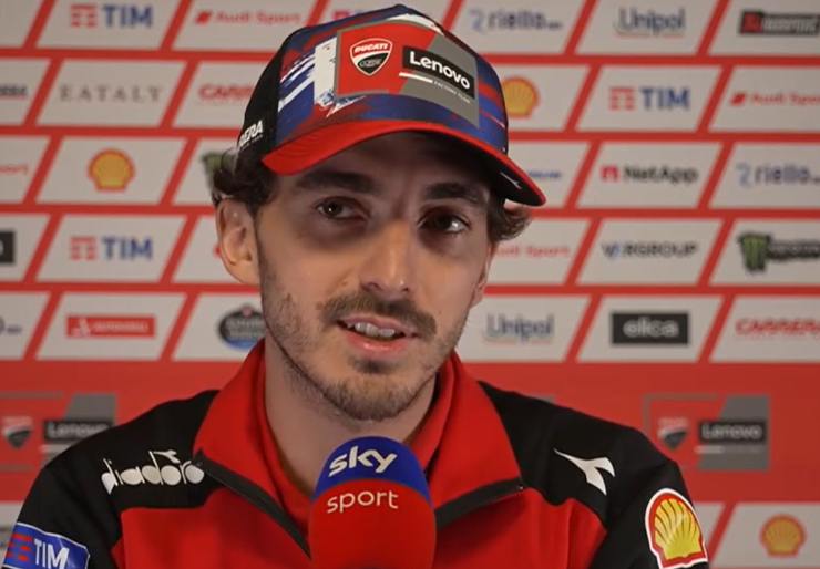 Pecco Bagnaia prima del GP di Austin