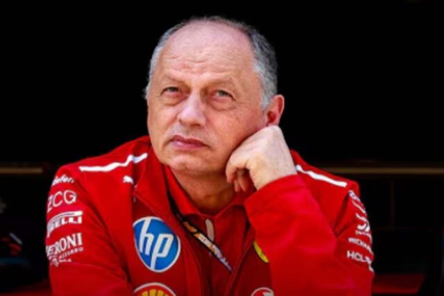 Vasseur dal box Ferrari