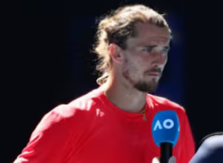 Zverev intervistato agli Australian Open