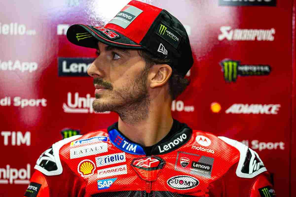 Pecco Bagnaia prima di un GP
