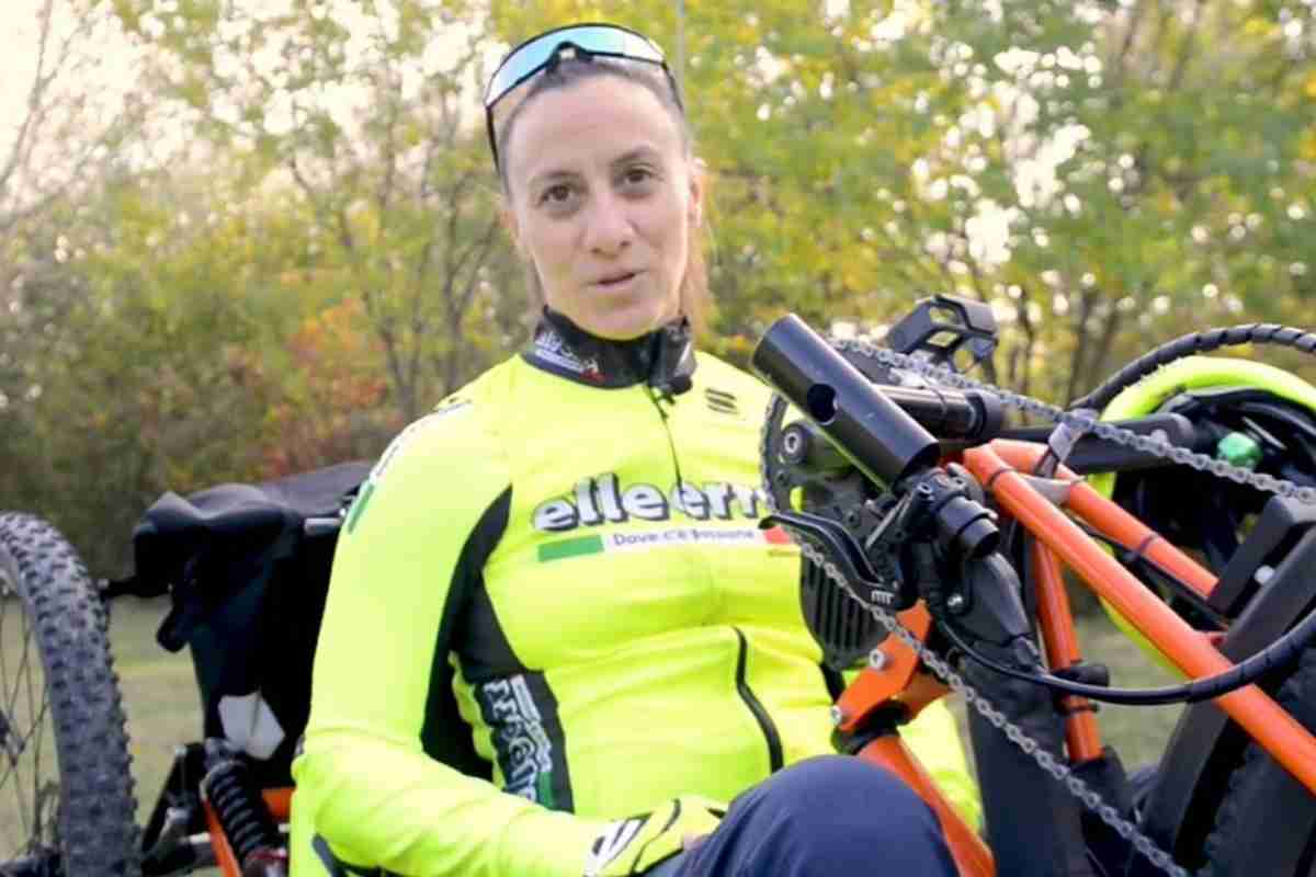 Eleonora Delnevo in handbike