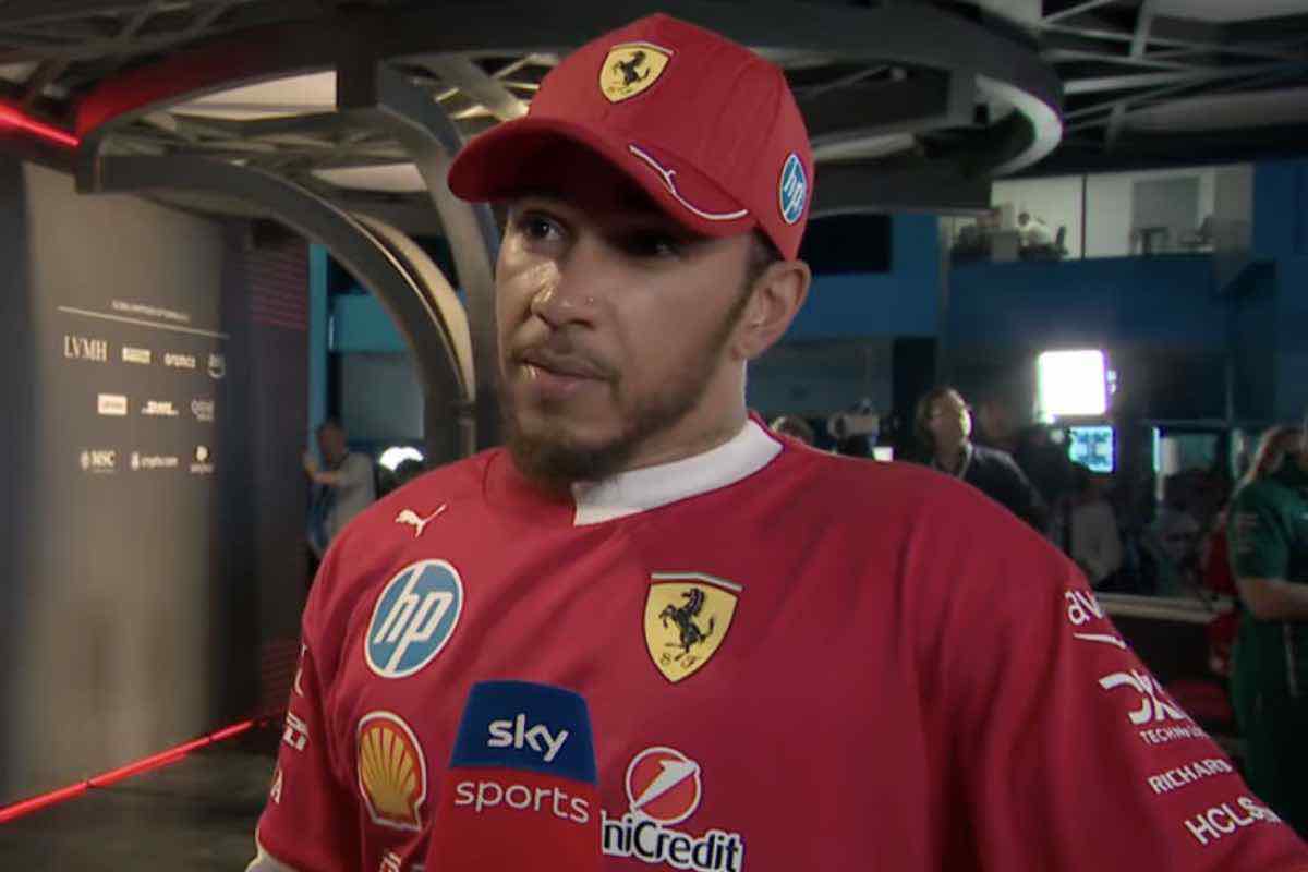 Lewis Hamilton a Sky