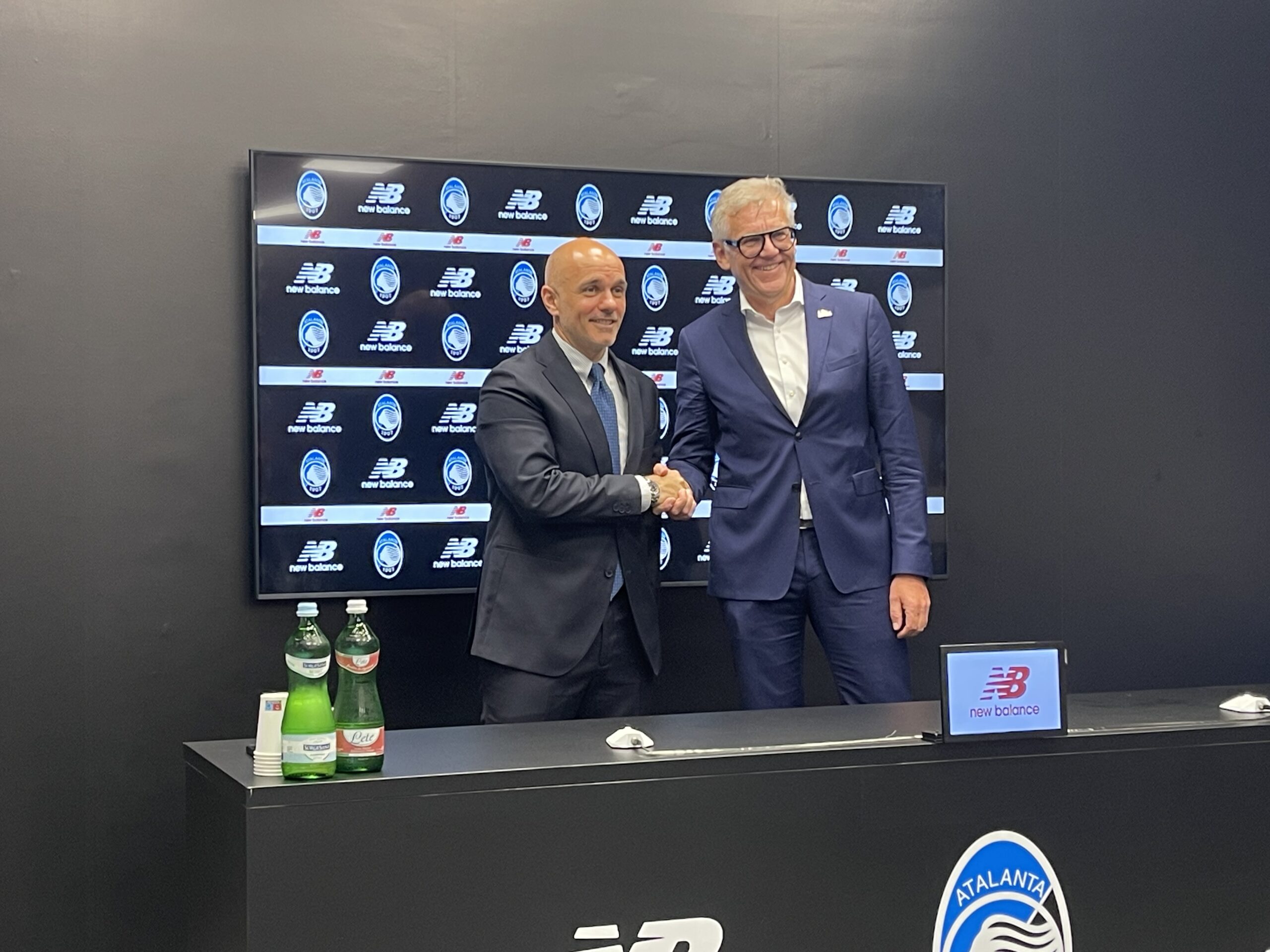 New Balance e Atalanta, Boenke e Percassi, nuovo accordo