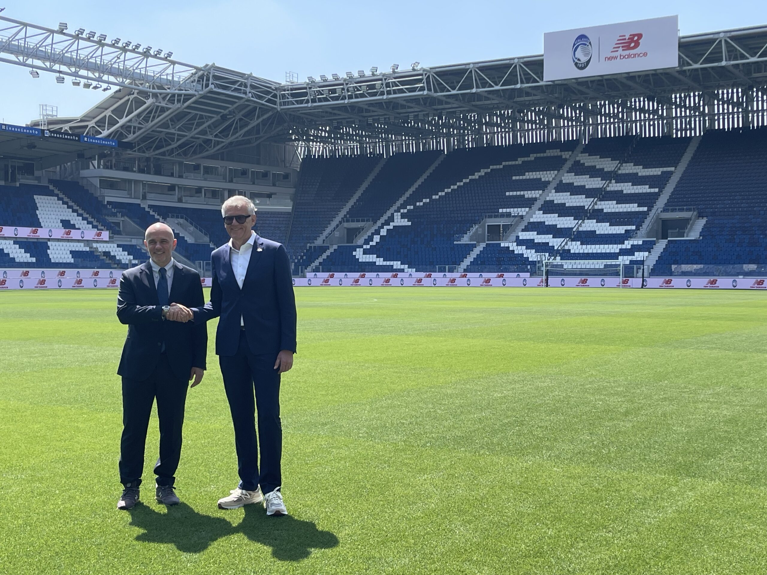 New Balance e Atalanta, Boenke e Percassi, nuovo accordo