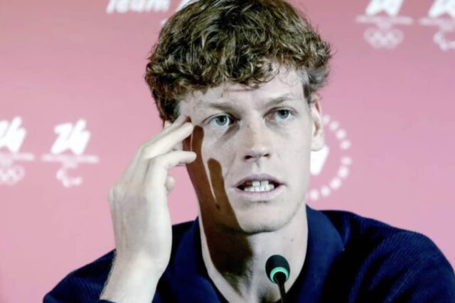Jannik Sinner in conferenza