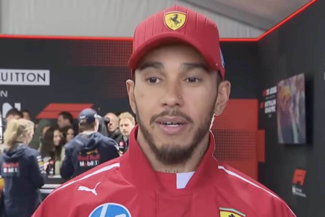 Hamilton intervistato a Sky