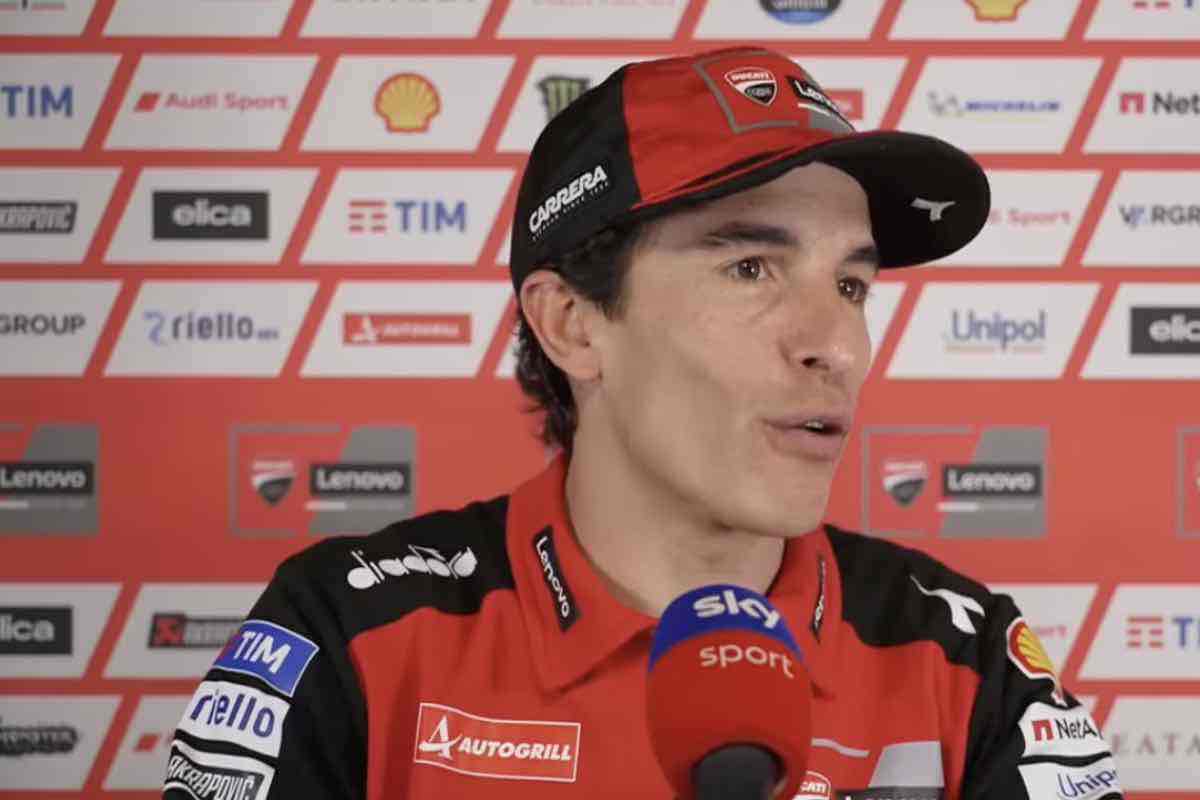 Marquez ai microfoni di Sky