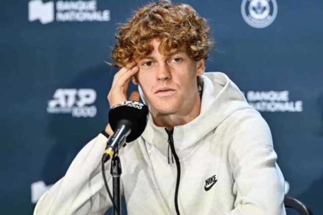 Jannik Sinner in conferenza stampa
