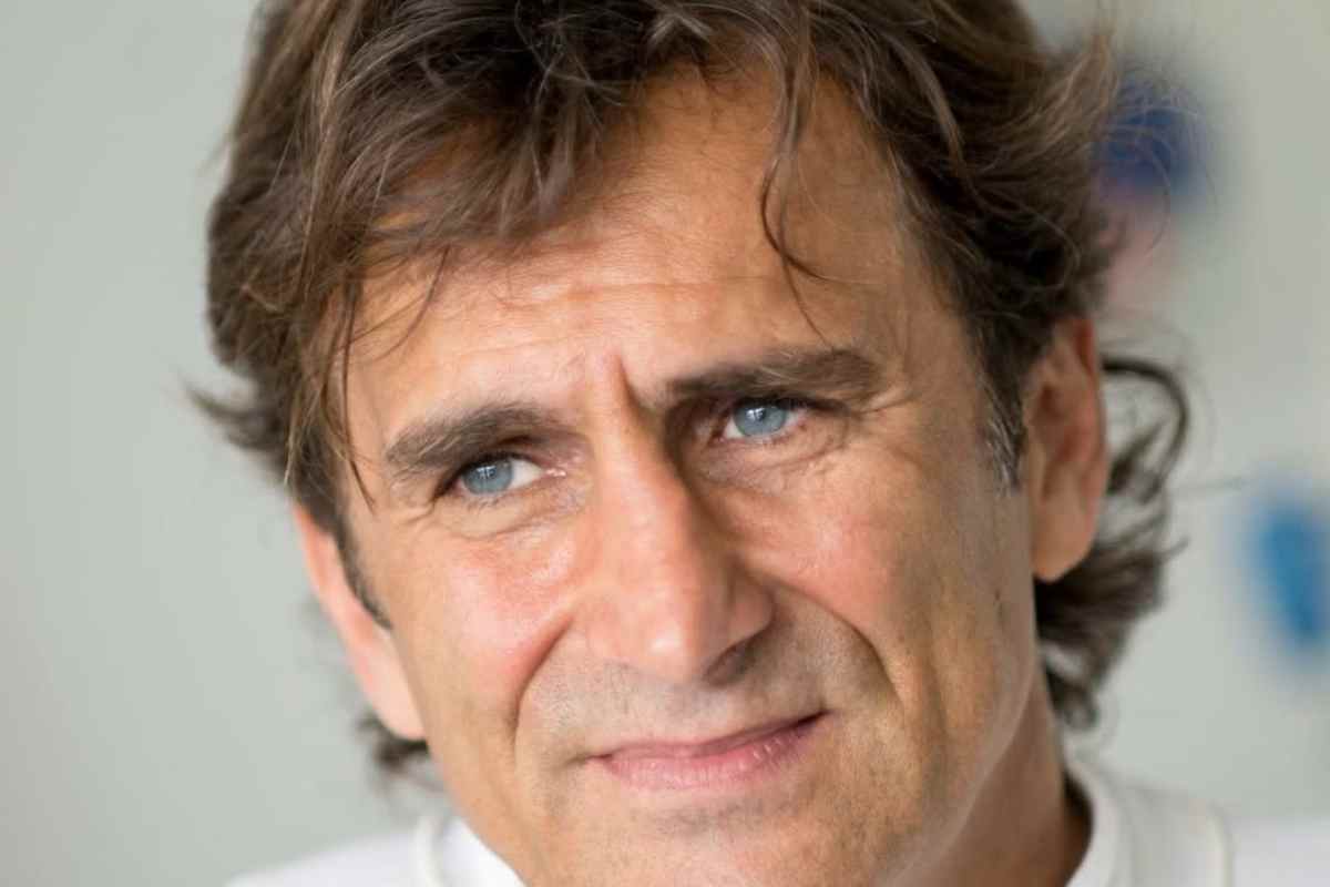 Alex Zanardi in primo piano