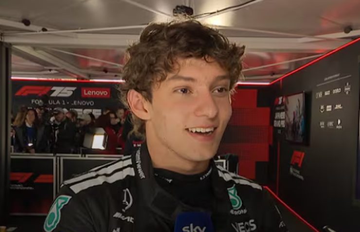 Antonelli dopo il GP del Giappone