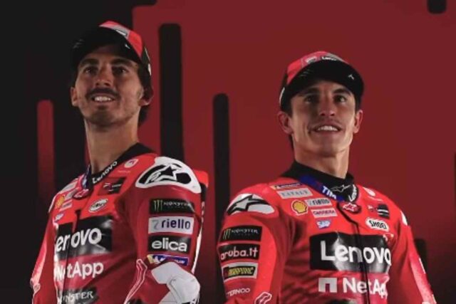 Pecco Bagnaia e Marc Marquez