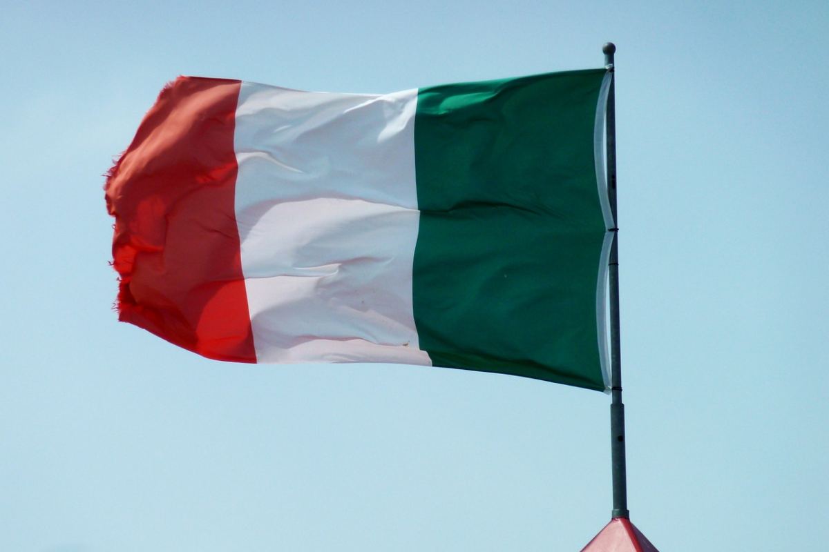 Bandiera dell'Italia