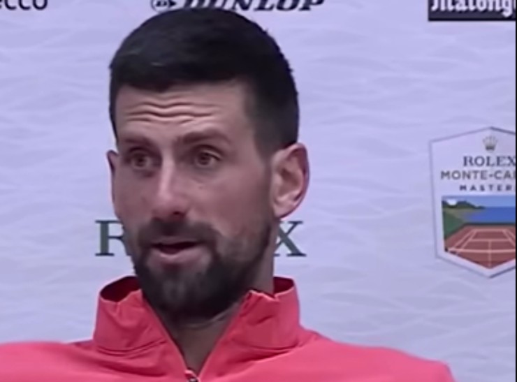 Djokovic in conferenza
