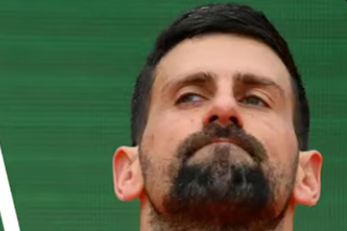 Djokovic durante un match