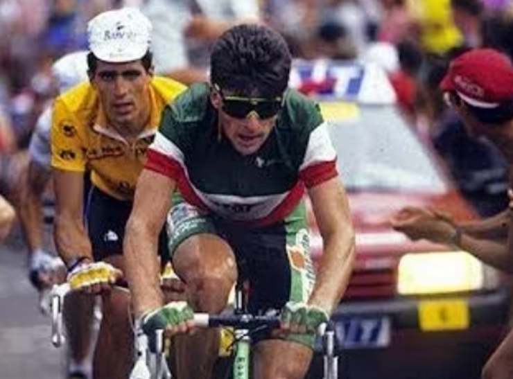Gianni Bugno quando era ciclista