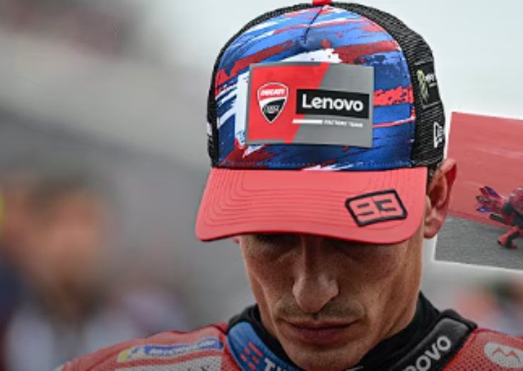 Marquez dopo la caduta ad Austin