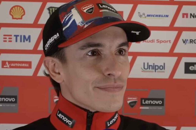 Marc Marquez intervistata