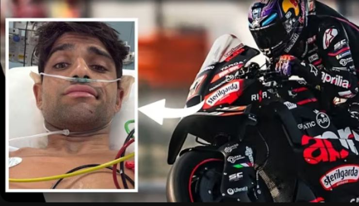 Jorge Martin dal letto dell'ospedale di Doha