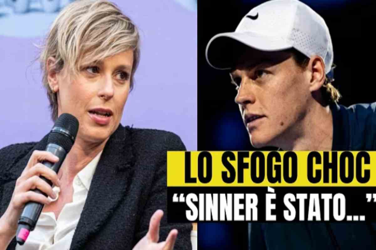 Sinner attaccato dalla Pellegrini