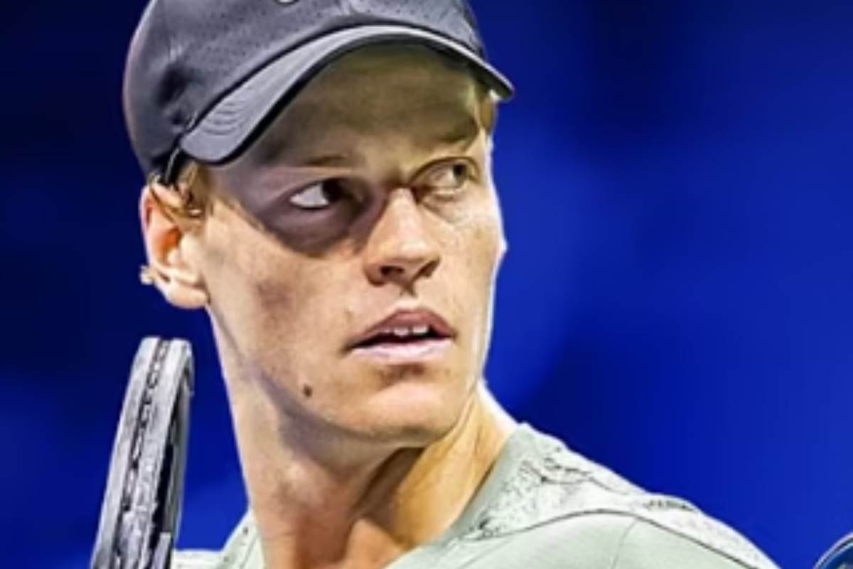 Sinner durante una partita