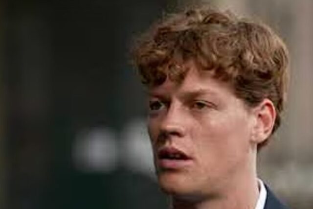 Sinner durante una intervista