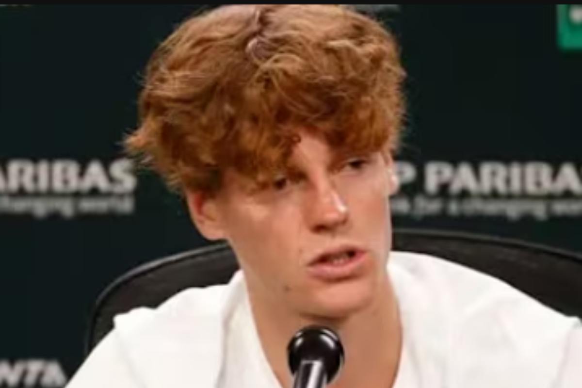 Sinner in conferenza