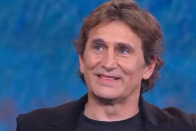 Zanardi durante una intervista