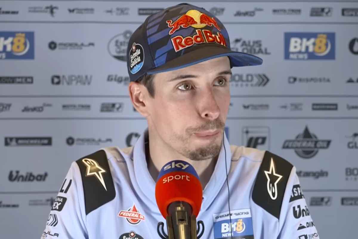 Alex Marquez intervistato a Sky