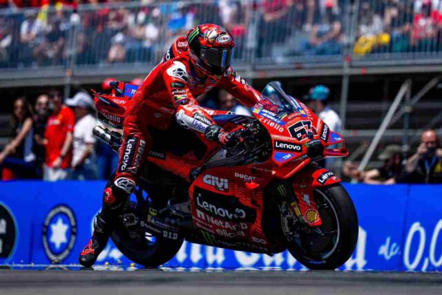 Bagnaia difficoltà MotoGP