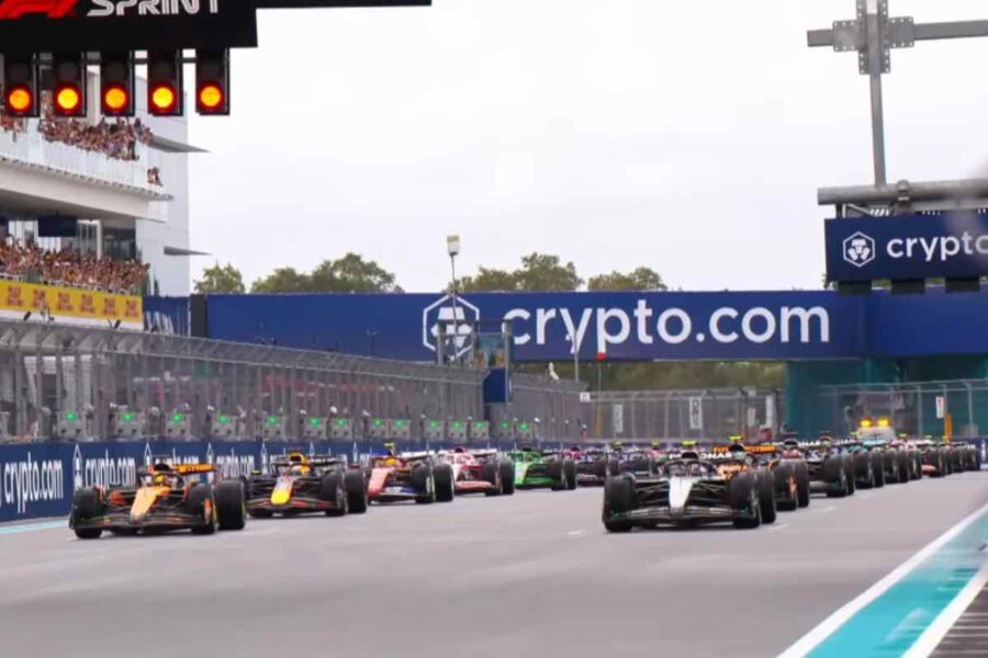 Partenza sprint Miami