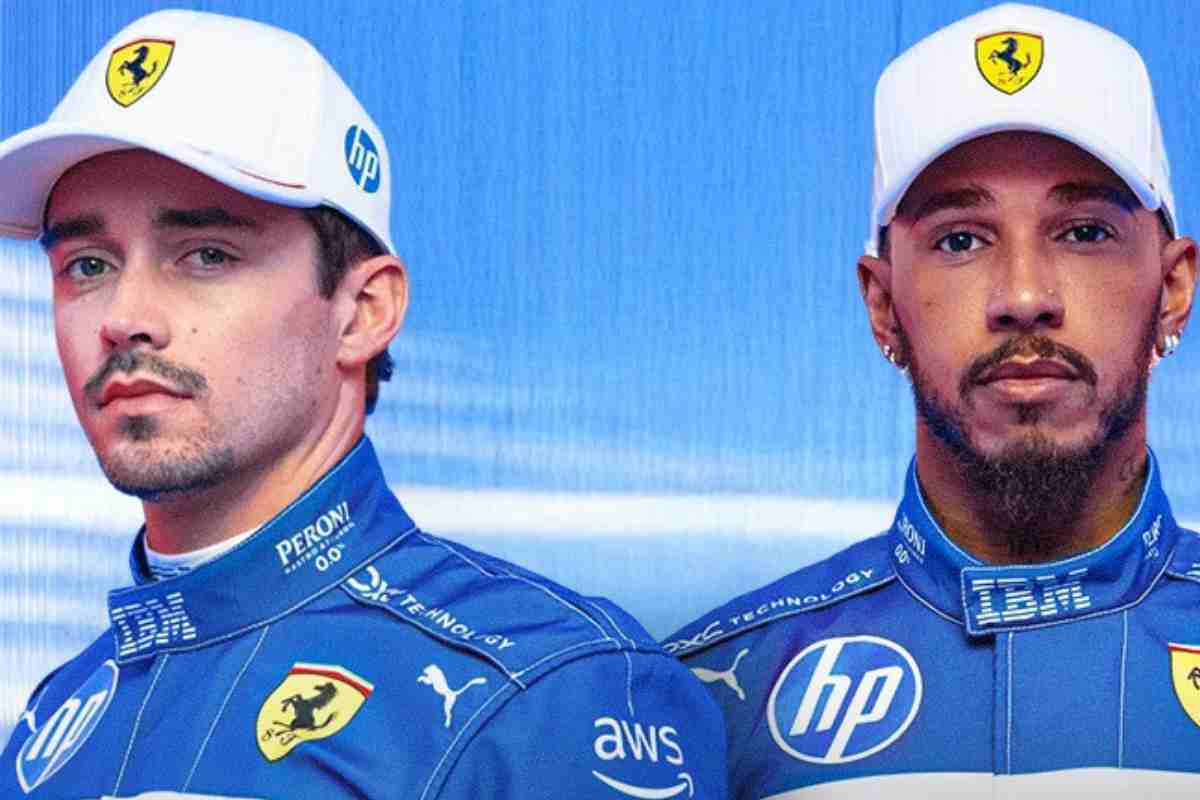 Charles Leclerc e Lewis Hamilton