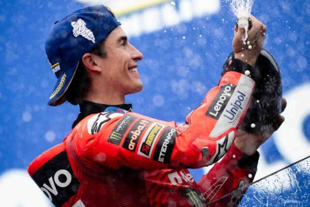 Marquez vittorioso in MotoGP